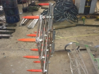 Proces proizvodnje drljače, klinovi